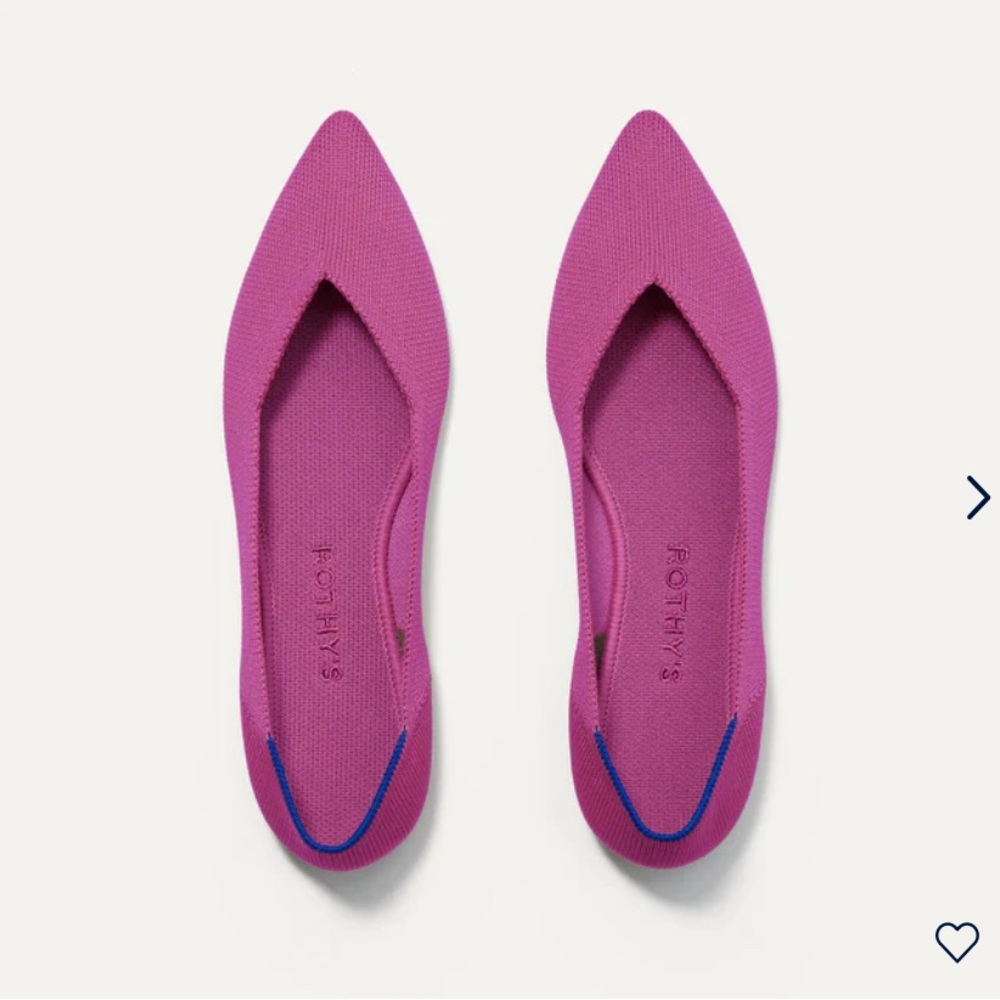 Rothy’s Berry Points Size 6